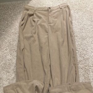 tan shein pants